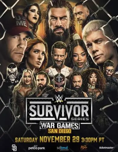 wwe survivor series wargames 29th november 2025 , 7star-hd